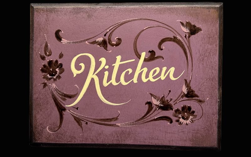 cartel kitcjhen rosa